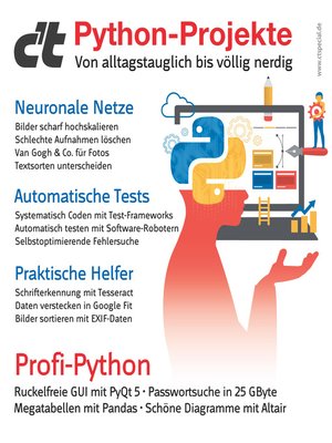 cover image of c't Python-Projekte